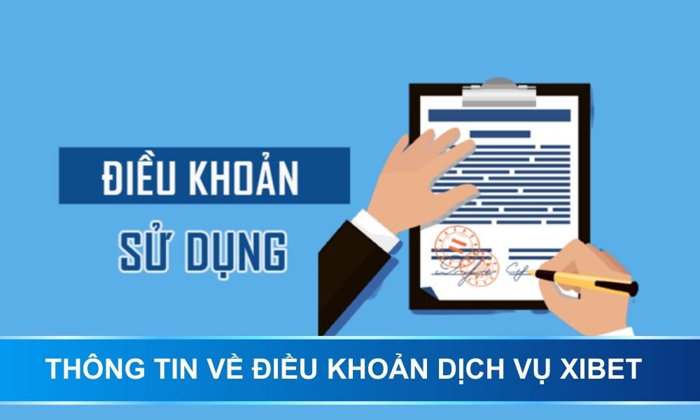Thông tin về điều khoản dịch vụ XIBET